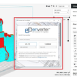 EnverterForCuraSnapshot.png Dimensional analysis and unit conversion plugin for Cura