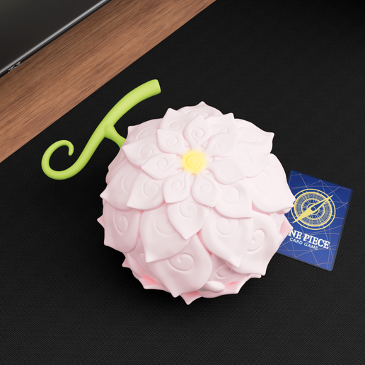 Hana Hana no Mi Deckbox - Devil Fruit - Holds 100 Cards, Double Sleeve  Compatible - One Piece - TCG!  STL File for 3D printingCults