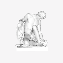 Capture d’écran 2018-09-21 à 15.43.49.png Archivo STL gratis Gladiador moribundo en el Louvre, París・Modelo imprimible en 3D para descargar