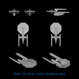 _preview-star-empire.png Federation class dreadnought and derivatives: Star Trek starship parts kit expansion #15