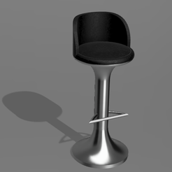 Bar_Stool.png Free STL file Bar Stool・3D printing design to download, ToriLeighR