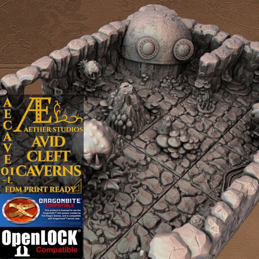 AECAVE01-L - Avid Cleft Caverns