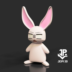 230219_FEBRERO_013.png STL-Datei CHIBI HASE_HASE_HASE_CHARAKTER・Design für 3D-Drucker zum herunterladen
