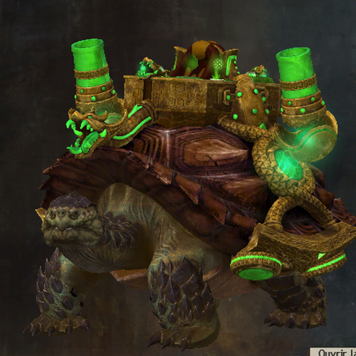 guil wars GW2 mount 3D model