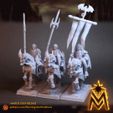 2b-High-Elf-Knights-of-Ryma-32mm-Command-Group.jpg High Elf Knights of Ryma Command Group | 32mm Scale Presupported Miniatures