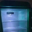 20231219_200123.jpg Vintage fridge set with open door activated LED .