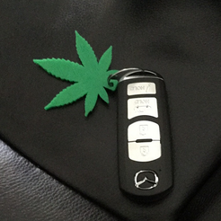 Capture_d__cran_2015-07-07___09.44.53.png Download free STL file Cannabis Leaf Keychain • 3D printer model, RubixDesign