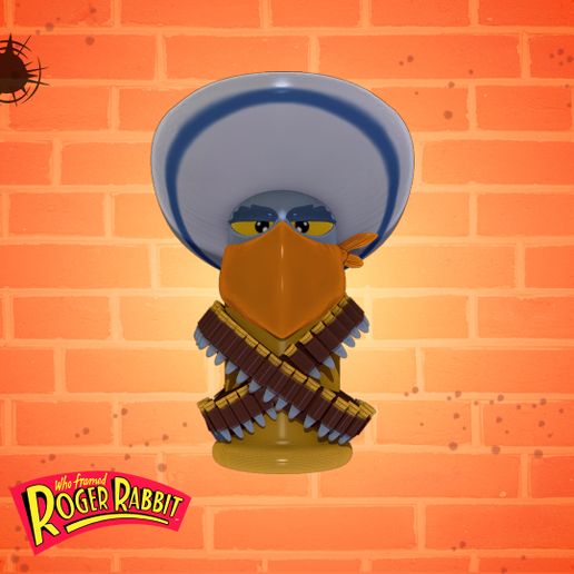 3_TO.jpg ROGER RABBIT - BÜNDEL VON BULETS - 6 CARTOON KUGELN