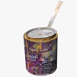 Paint-can1.jpg 3D file Paint can・Template to download and 3D print