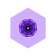 hexagonal ring box lotus lid.stl Ring Box and or Vape organizer