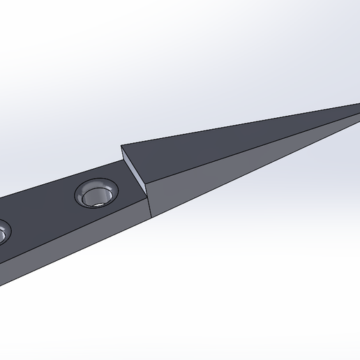 tweezers 3D model