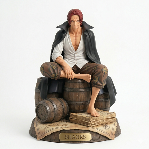 💬 figura shanks one piece・ STL File for 3D printing・Cults