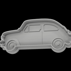 Cortante_Fiat600-v3.png STL file Fiat 600 cutter and seal・3D printer design to download