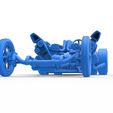 54.jpg Dragster old school à 6 roues à moteur avant Diecast Échelle 1:25