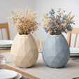 5.png Poly Egg Vase STL – Low Poly Geometric Flower Vase | Modern Easter Decor | Minimalist Home Accent