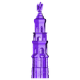 EagleToppedTower.stl Turm mit Adlerkopf
