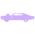 Dodge Charger.STL Dodge Charger Fast And Furious key ring