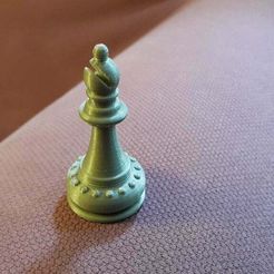 20160620_134608.jpg Fichier STL gratuit Chess - Pièces - Fou - Bishop・Plan à télécharger et à imprimer en 3D