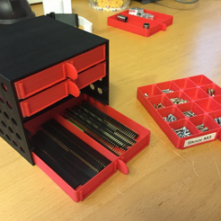 3D-Datei Hängende Organizer-Behälter 🏢 kostenlos・3D-Druckvorlage