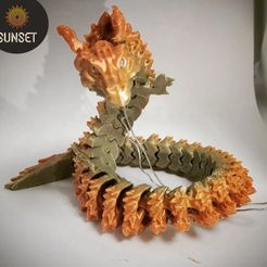 Screenshot_20220305-141434_CapCut.jpg Datei STL zum Verkauf Gelenkdrache-Geist-Keine Stütze-Gelenkfigur-leichter Ausgang-Flexibler Geist・Design für 3D-Drucker zum herunterladen