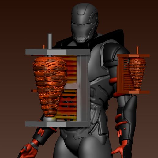 Free STL file Shawarmachine - TacoWAR machine 👨 ・3D printable object to ...