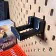Photo-4.jpg IKEA Pegboard Accessories - Headphone Stand - Gaming Accessories - Home Storage - Convenient