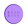 S_LEGO_50_8STD_01.stl Brick compatible wargame bases - magnet slots