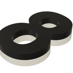 319822817_10230890881722690_5532433849550710502_n.jpeg 3D file LED Backlit House Numbers Model 0-9・Template to download and 3D print