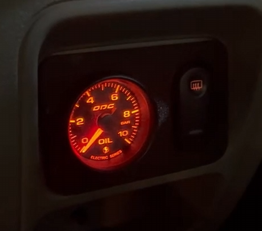 Clio pressure gauge 54mm