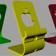 Render_3_colores_Frontal.png Iphone Stand