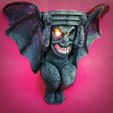 IMG_20230925_164925.jpg Halloween Spooky Gargoyle tealight wall shelf