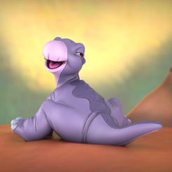 untitled.462.png Free STL file Little Foot・3D print design to download