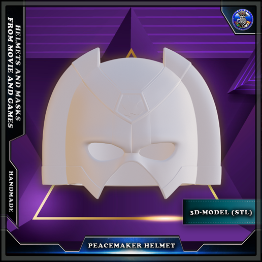 🪖 Peacemaker helmet “X-Ray Vision” (Fortnite)・ 3D File for 3D