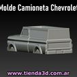camioneta-chevrolet-6.jpg Chevrolet Pickup Truck Pot Mold