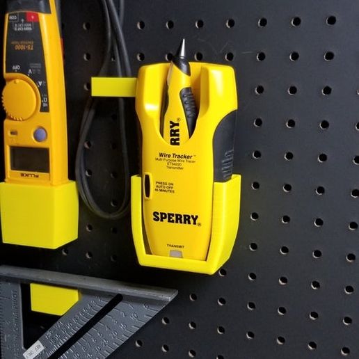 Free STL file Sperry ET64220 wire tracker pegboard mount・3D printing