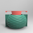 untitled.2052.png faceted origami mold faceted cement flower pot polyplanter
