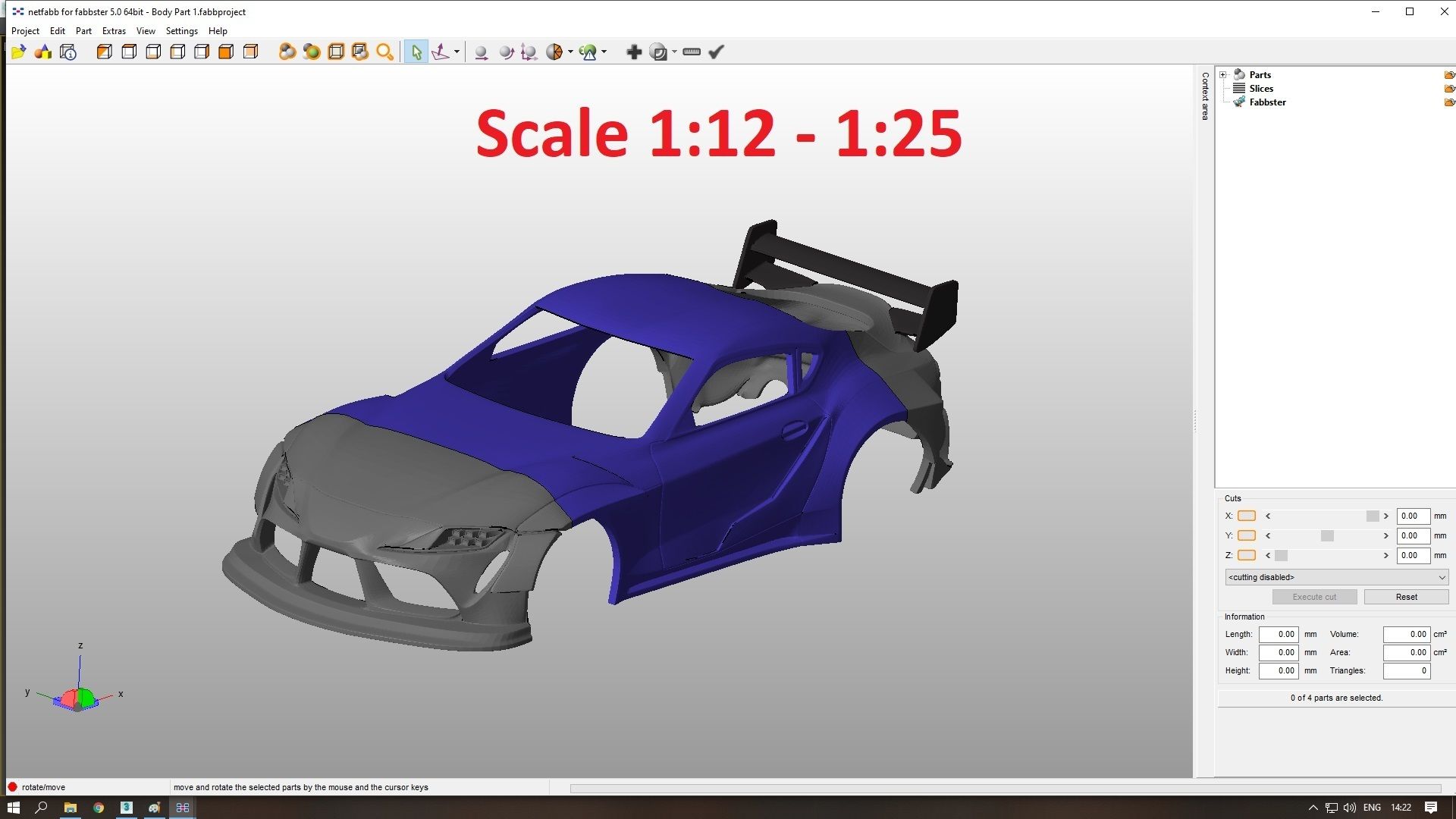 6.jpg Fichier 3D Toyota Supra 2020 Tuning Body pour impression・Idée pour impression 3D à télécharger, Andrey_Bezrodny