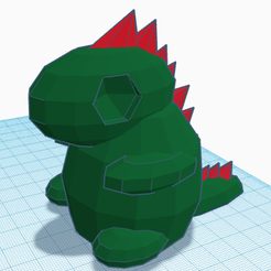 Screenshot-2022-12-05-3.19.12-PM.png Free STL file Low Poly Dinosaur・3D print object to download, willlou3d