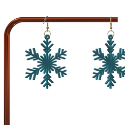 Screenshot-2023-05-05-142206.png STL-Datei Weihnachts-Ohrringe・3D-druckbares Modell zum Herunterladen