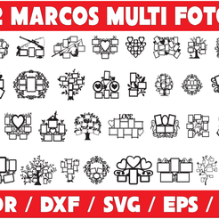 2020-04-17-14.png Vector Laser Cutting - 60 Various Multiple Frames