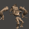 9d.png BRUTE NECROMORPH - DEAD SPACE REMAKE  BOSS - ULTRA HIGH DETAILED MESH - HIGH POLY STL FOR 3D PRINTING
