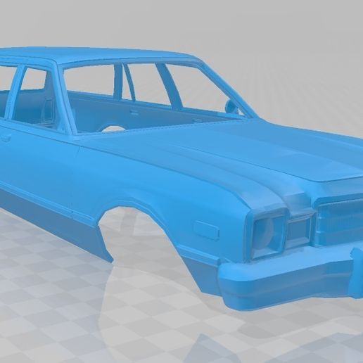 foto 2.jpg Dodge Aspen Wagon 1978 Druckbare Karosserie Auto