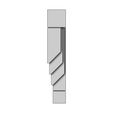 NY-COLUMN2-01.JPG Simple New york contemporary style corner post 3D print model