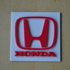 DSC_0047_display_large.jpg Fichier STL gratuit Logo Honda・Plan à télécharger et à imprimer en 3D