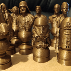 SWars_Chess2.png Бесплатный STL файл Шахматный набор "Звездные войны" пересмотренный・Модель 3D-принтера для скачивания