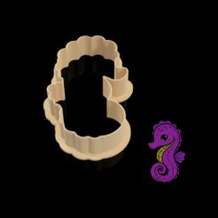 Seahorse-list-b.jpg Cookie Cutter - Seahorse