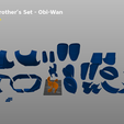 a ZO tLe Ws =< Fifth Brother Set - Obi-Wan