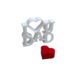 photo_2023-06-10_22-13-12-removebg-preview-new.png STL file I ♥ U - Father's Day Key Chain・3D printing model to download