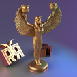 render_24.png Egyptian Isis Statue Goddess Sculpture candleholder