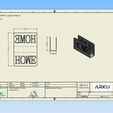 Drawing3.jpg dxf laser cutting  holder